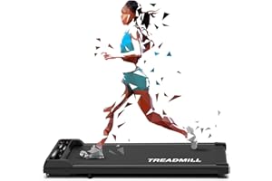 CIIHI C Walking Pad Treadmill Under Desk with 265lbs Capacity, Portable Treadmill for Home Office with Remote Control, 2.25HP Walking Treadmill for Walking and Jogging