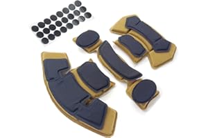 PAIRSOFTWIN ACH Airsoft Tactical Helmet Padding Kit Universal Replacement Insert Protective Pads Set Accessories for Airsoft Helmets