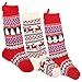Simple Bare Necessities Set of 3 Knit Christmas Stockings 21