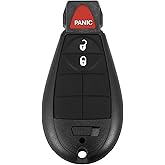 GQ4-53T 56046953 433 Mhz 3 Button Keyless Entry Remote Key Fob for Jeep Cherokee 2014-2019