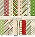 Pattern Paper Pack - Christmas Basics - Scrapbook Premium Specialty Paper Single-Sided 12