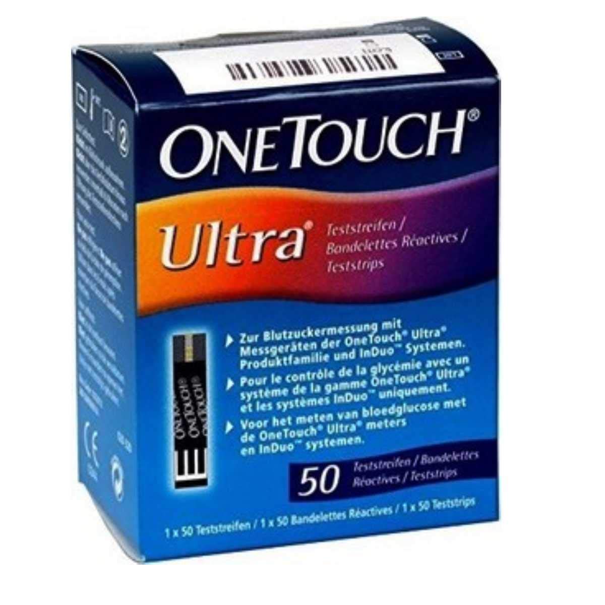 One Touch Ultra Test Strips, 50 CT