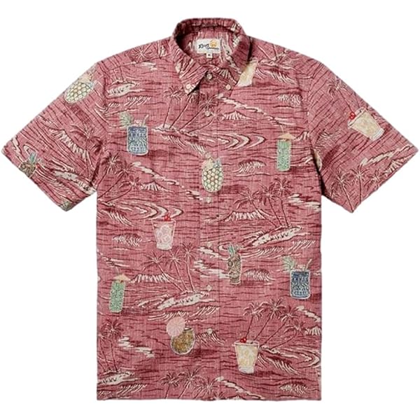 Amazon.com: Reyn Spooner Island Sundowners Button Front