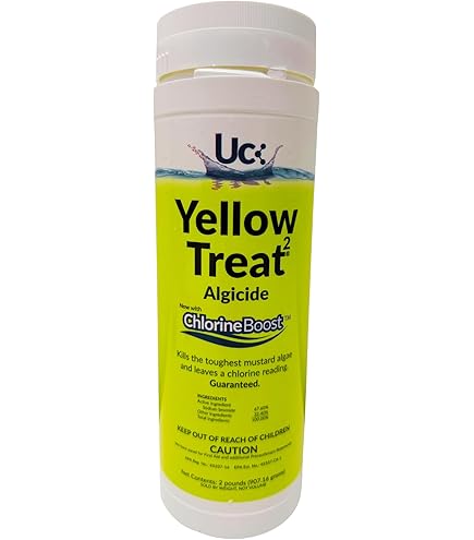 UNITED CHEM YELLOW TREAT 2 LBS - Cincinnati Pool and Patio