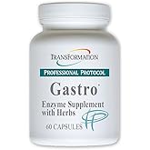 TRANSFORMATION THE GENESIS OF GOOD HEALTH - Gastro Enzyme Supplement with Herbal Blend & Vitamin E, Alleviate Gastrointestinal Discomfort, Digestive Function, Support for Relief of Heartburn, 60