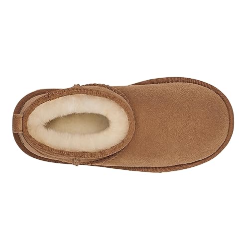 UGG Unisex-Child Classic Ultra Mini Boot, Chestnut, 13 in Oman