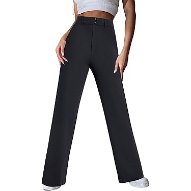 Amazon Best Sellers: Best Women's Wear to Work Pants & Capris