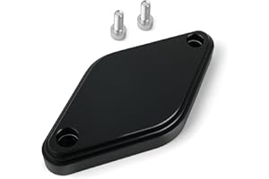 JETUPLUSLLC Intake Resonator Cover Plate for Chevy/GMC 2011-2016 Duramax 6.6L LML Diesel - Black