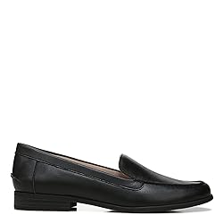 LifeStride womens Margot Loafer, Black, 8.5 Wide US