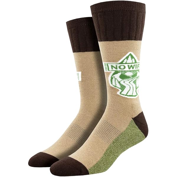 Amazon.com: Statement Sockwear Brown Case of the Mondays Men's Dress Socks  : Clothing, Shoes & Jewelry