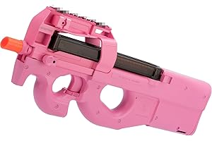 Evike Airsoft - FN Herstal Licensed P90 Full Size Metal Gearbox AEG Airsoft (Color: Pink/Gun Only)