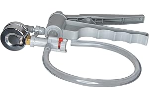 GSC International - 58810 - 58897 4-2061 Vacuum Pump, with Gauge, 725mL Air Displacement