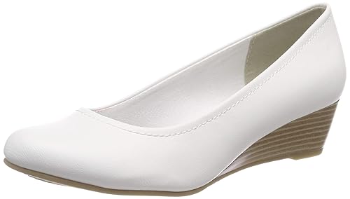 Marco Tozzi 2 2 22308 22 Zapatos De Tacon Para Mujer Blanco