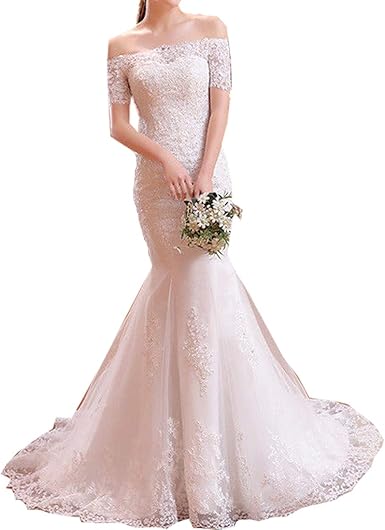 mermaid style wedding dress