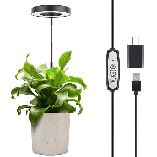 LORDEM Plant Grow Light, Full Spectrum LED Plant Light for Indoor ...