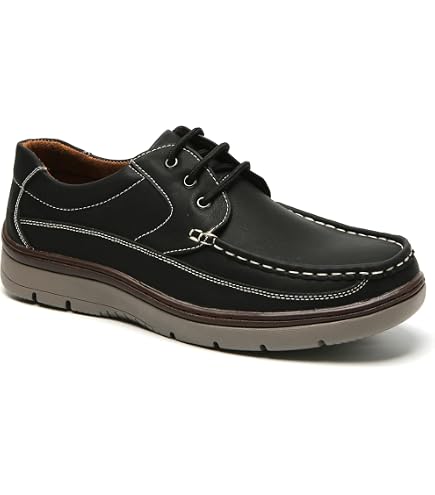 Amazon.com | Aston Marc Mens Casual Shoes, Comfortable Lace  display picture 2
