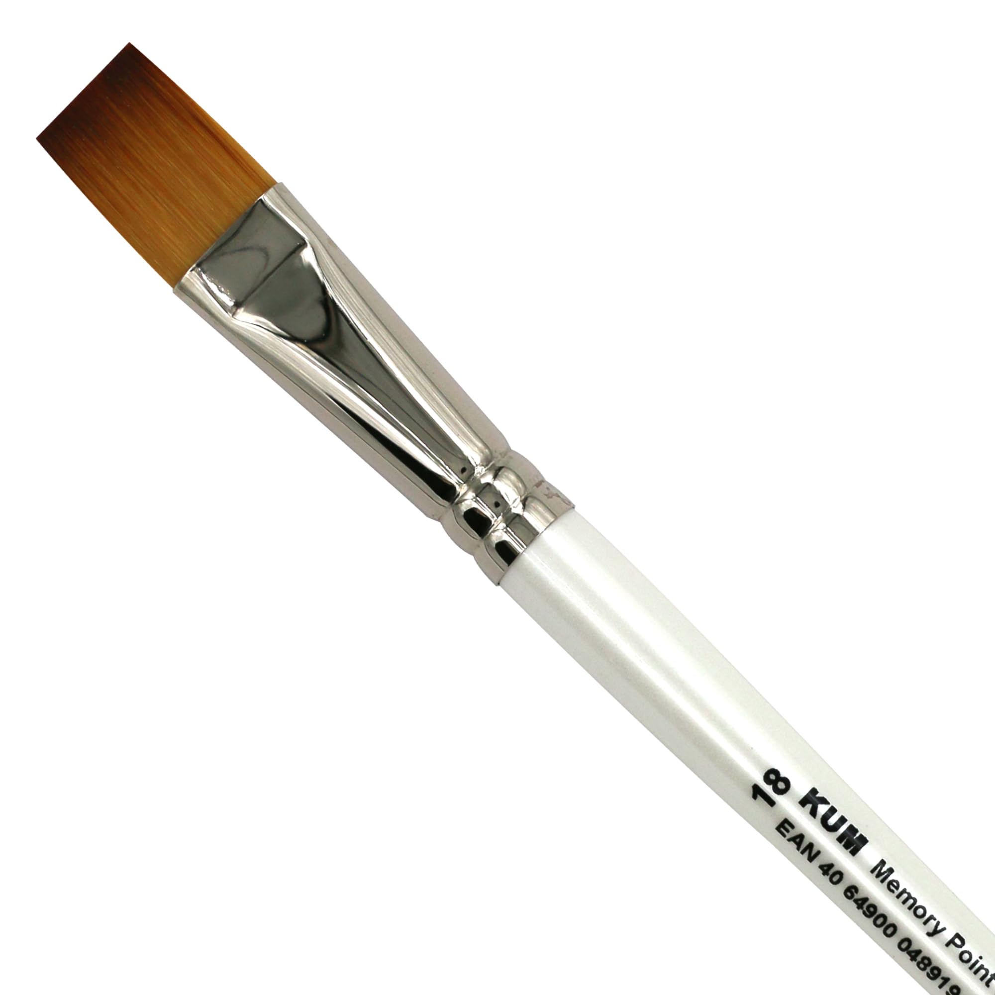 KUM 511.56.11 - Memory Point Brushes FL, MemTiPin Fl#18, Flat Shape, Pack of 1