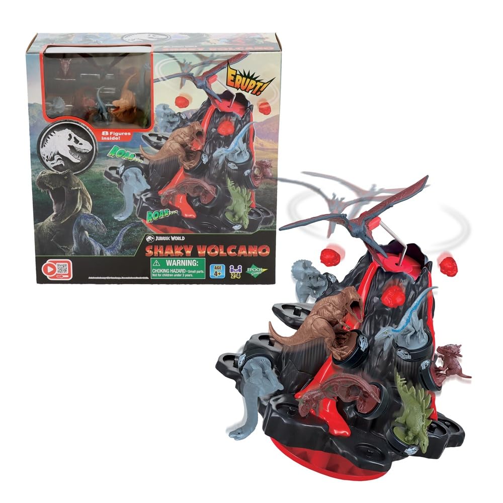 EPOCH Games - 7509 Jurassic World Shaky Volcano - Action Game