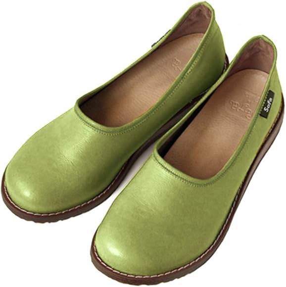 green comfort shoes