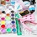Nail Dryer 9w Uv Dryer Lamp 24 Colors Acrylic Powder Nail Art Kit Gel Tools Full Set Professional by MJshop