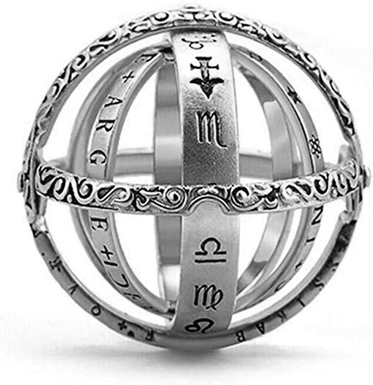 2019 New Astronomical Finger Foldable Ring Astronomical Ball Cosmic Ring Couple Lover Jewelry Gifts