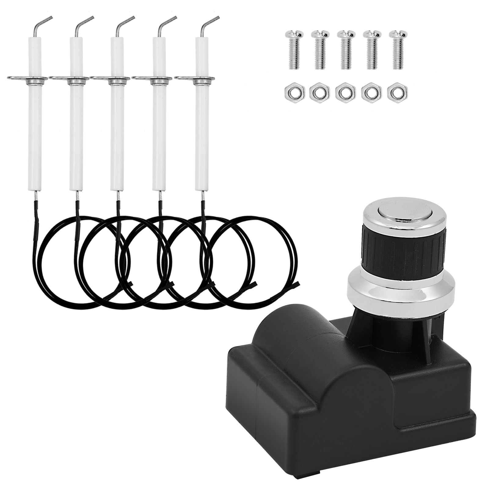 Photo 1 of GR2210601-MM-00 Igniter Replacement for Members Mark 5 Burner Grill Parts Ignitor GR2210601MM00 Pulse Igniter DHL-128-6Q 6 Outlets Grill Replacement Part Electronic Ignition Wire Push Button Electrode