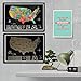 Scratch off Map of USA – Laminated Scratch US Map (Wall Poster) with Associations & Landmarks – Track your Travels – 18.5 x 26.77in – by OutFormal