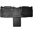 Husky Liners Weatherbeater Floor Mats | Fits 2011-2020 Toyota Sienna | 2nd Row, 1-pc Black - 19841
