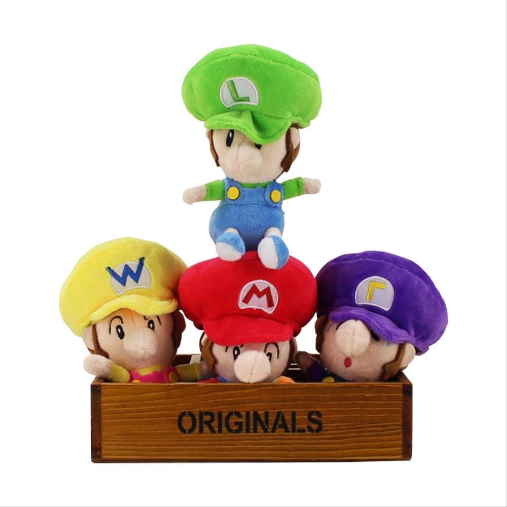 N A Mario Bros Jouets En Peluche Mario Luigi Waluigi Wario En Peluche Bebe Doux Peluche Poupee Jouets Pour Enfants Cadeaux 17cm 19 56 Jeux Et Jouets Peluches Lawawarenesssociety In