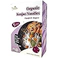 Apexy Organic Shirataki Konjac Noodle 8 Pouches Total 42.24oz. Low Calorie, Low-Carb Gluten Free, Vegan, Keto and Paleo-Friendly. (Spaghetti Shapes)