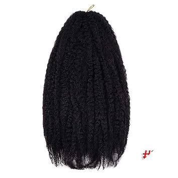 Amazon Com Braids Hair Crochet Ombre Afro Kinki Kanekalon