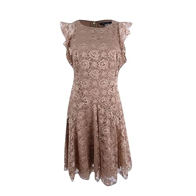 green emerald velvet dress Tommy Hilfiger Women's Dress,Aubergine/Curry,4 at Amazon Women's Clothing  store main image 0