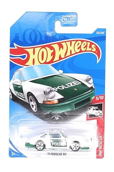 Hot Wheels 2019 Hw Rescue 3/10 - 71 Porsche 911 (White)