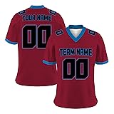 Evcku Custom Football Jersey Personlized