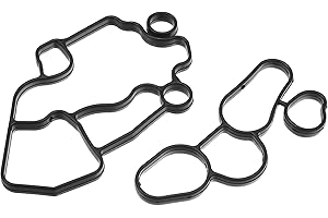 Hihaha No.06D117070/06F115441 Oil Cooler Gasket for Audi A3 2.0L 2006-2008 / Inner Engine Oil Filter Adapter Gasket/Durable R
