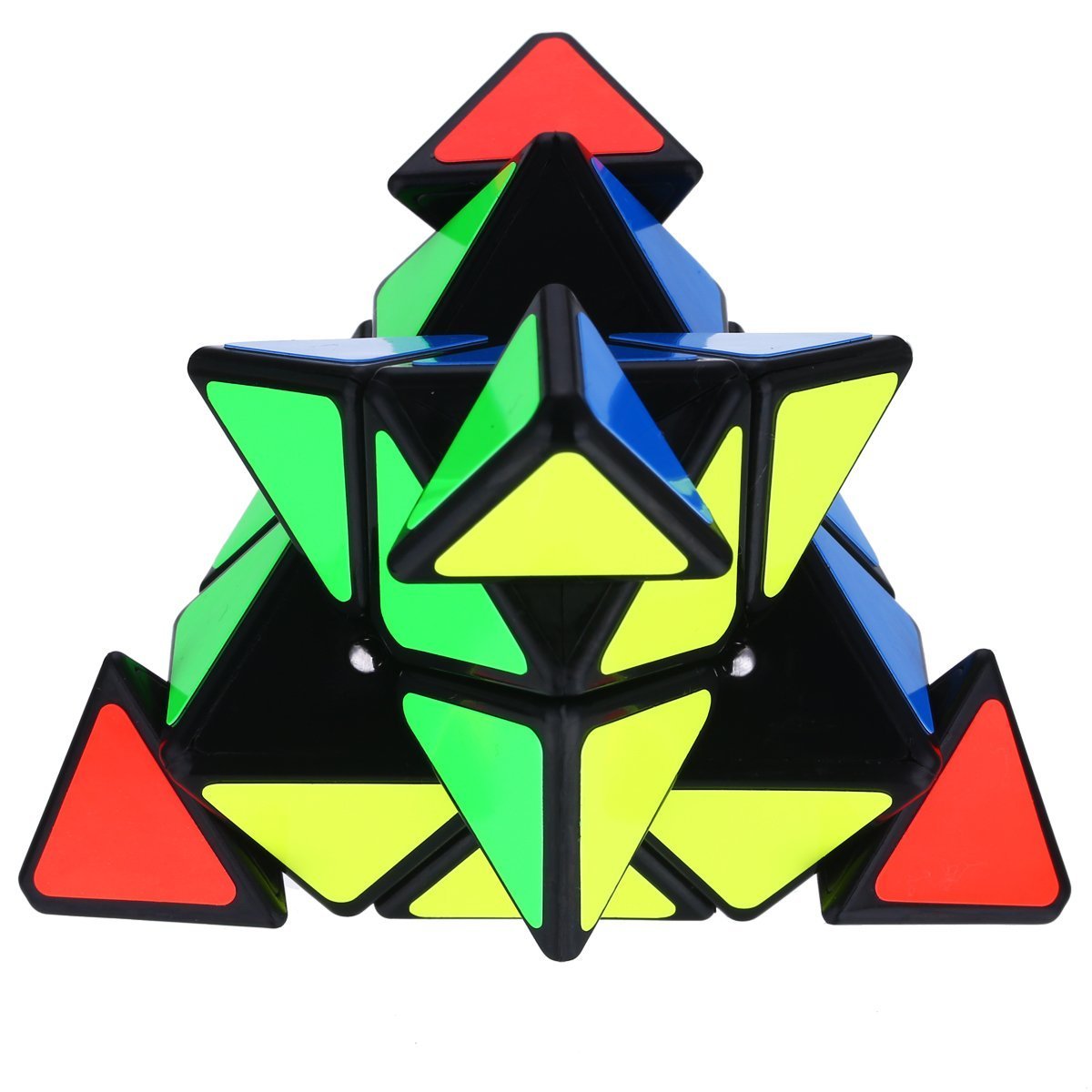Aiduy Magic Cube,Triangle Pyraminx Pyramid Speed Cube Twist Toy Game Education For Children