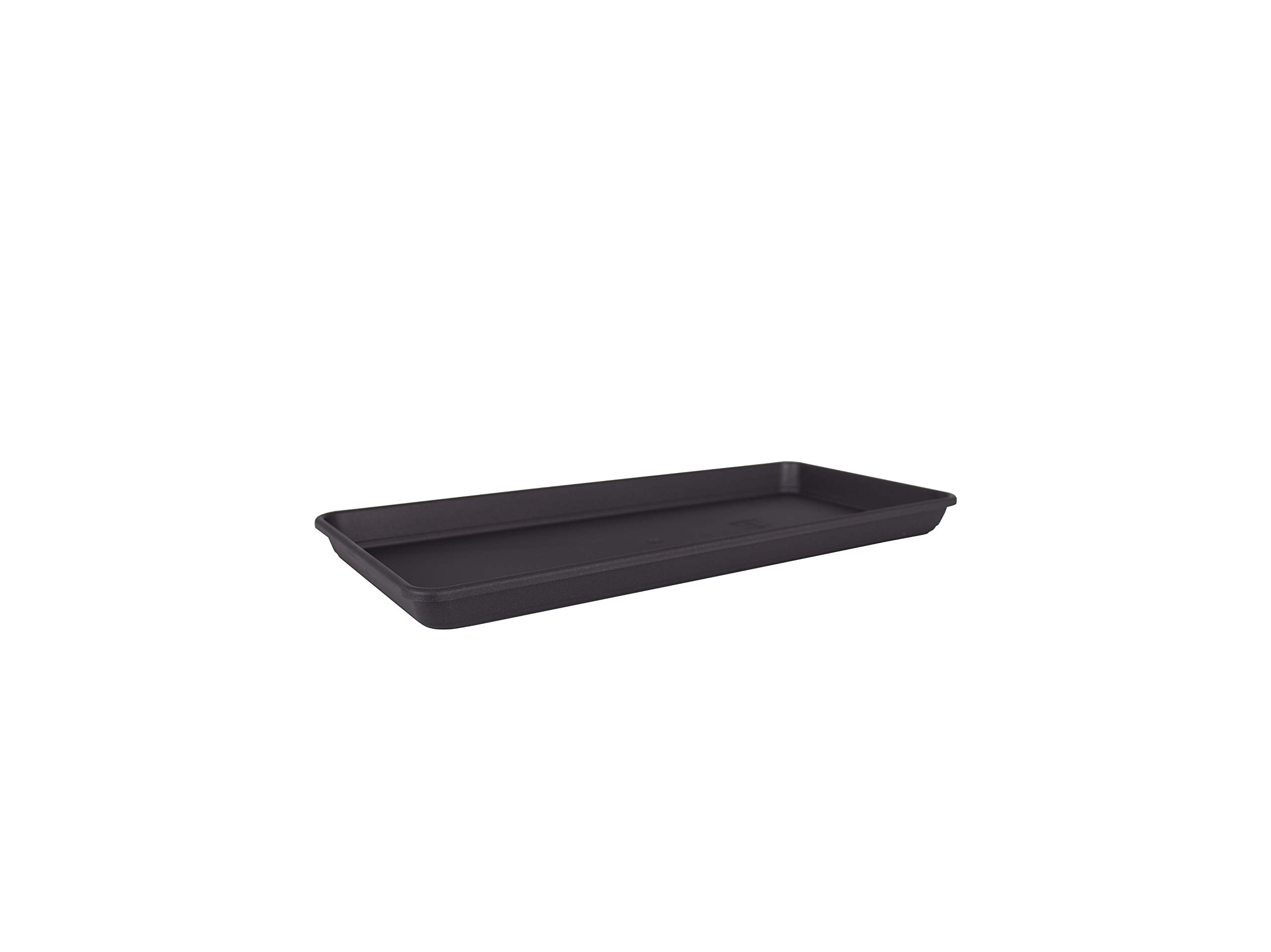 VENEZIA RECTANGULAR SAUCER ANTHRACITE, XL 80cm