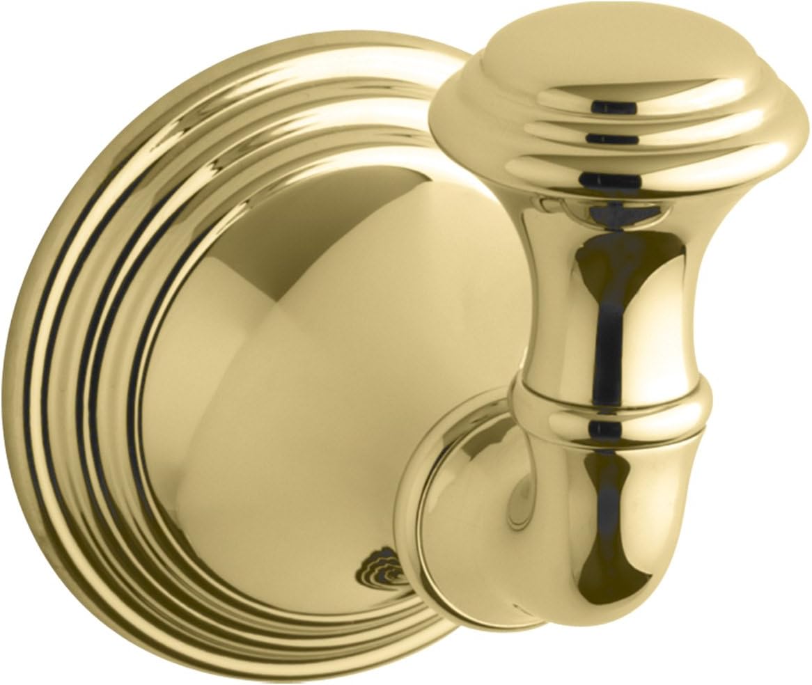 KOHLER K-10555-2BZ Devonshire Robe Hook, Oil Rubbed Bronze - Bath Towel Hooks - 