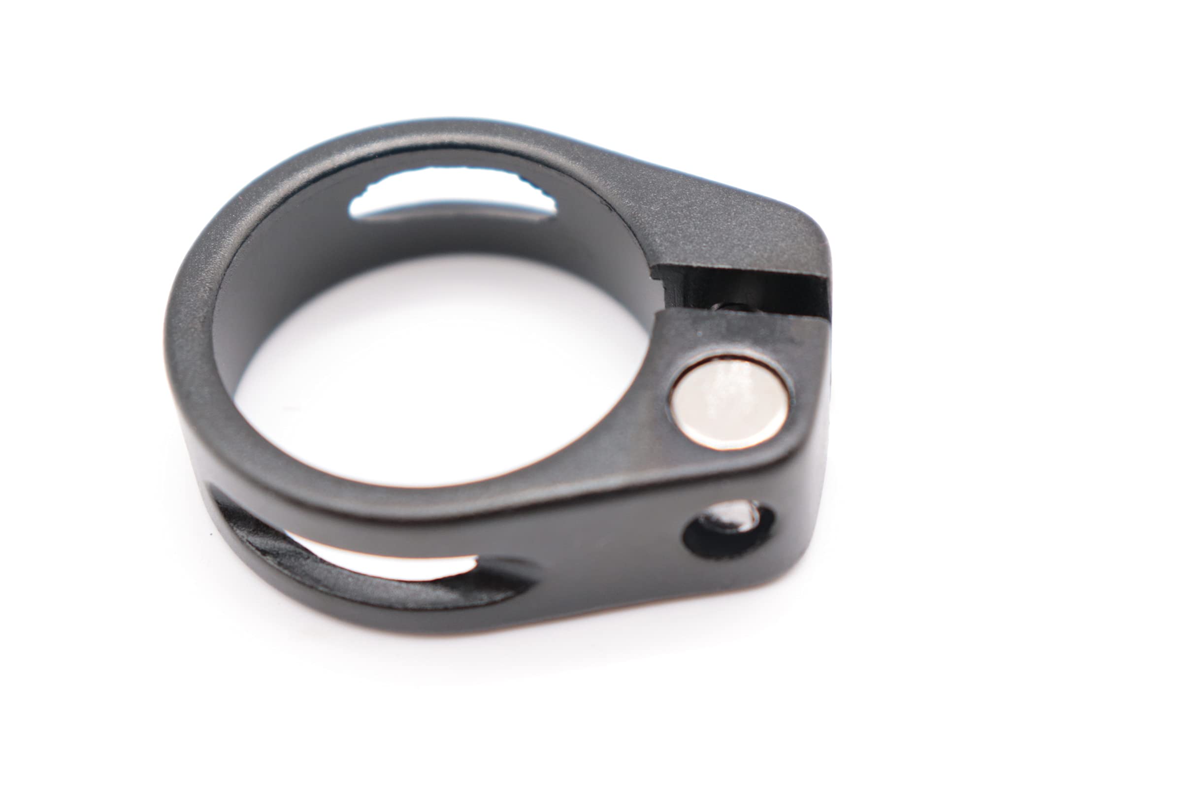 Aluminium bicycle seat clamp screw, 31.8 mm from CarbonEnmy., black