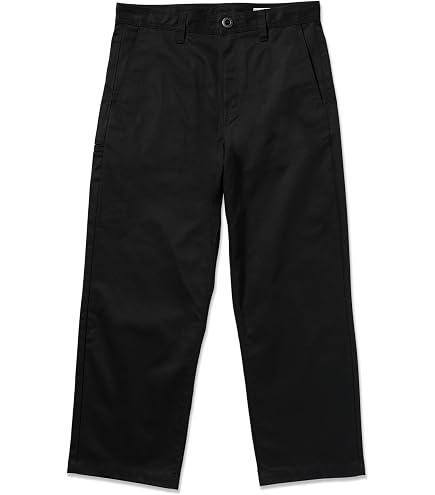 Volcom Men's Frickin Relaxed Chino Pant Black 28 at Amazon Men's