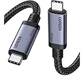 UGREEN USB C to USB C Cable 240W USB4 Gen4 80Gbps Premium 16K Dual 8K Triple 4K Display PD3.1 Type C Fast Charging Compatible