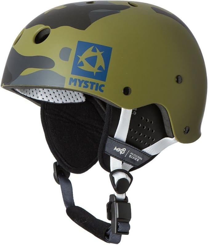 2016 Mystic MK8 X Helmet With Ear Pads Camo 160650 Size