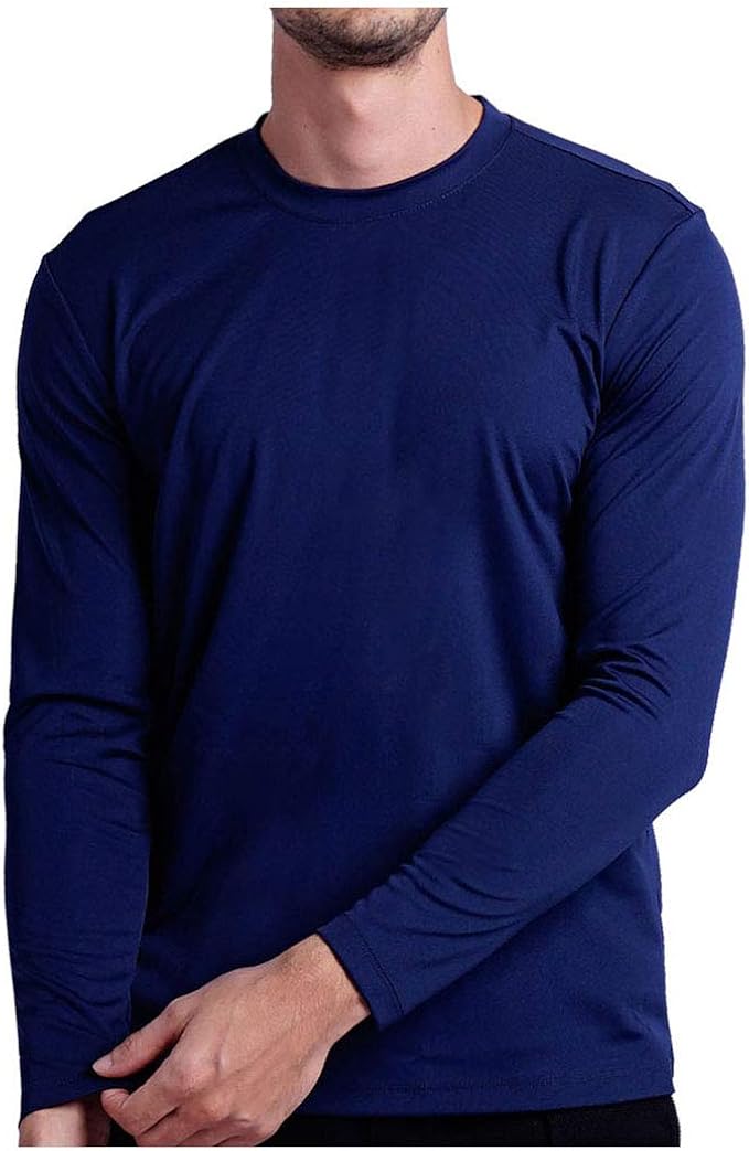 Amazon メンズ 長袖 ルーズフィット メンズ ロング シャツ スポーツ ジム ジョギング ランニング サッカー インナー ウェア ゴルフ シャツ スーツ インナー 春物 夏 秋 冬 Ar1 シャツ 通販