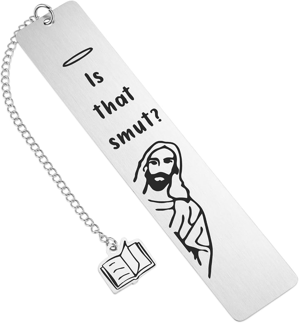 Sibba Stainless Steel Bookmark 5 x 1 Inches Silver Reading Gift
