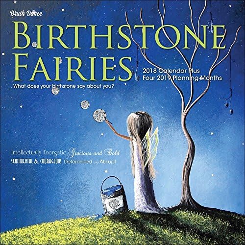 Birthstone Fairies 2018 Wall Calendar