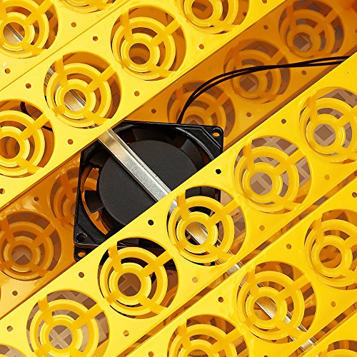 Melko Inkubator Vollautomatisch 96 Eier Brutkasten Brutmaschine Geflügel Motorbrüter Brutautomat Hühner – Bild 8