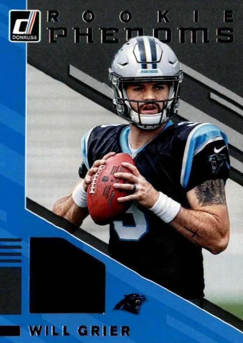 will grier panthers jersey