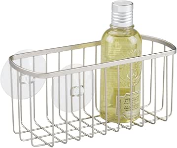 mDesign Estantería para Ducha Colgante – Repisa para baño fijada con