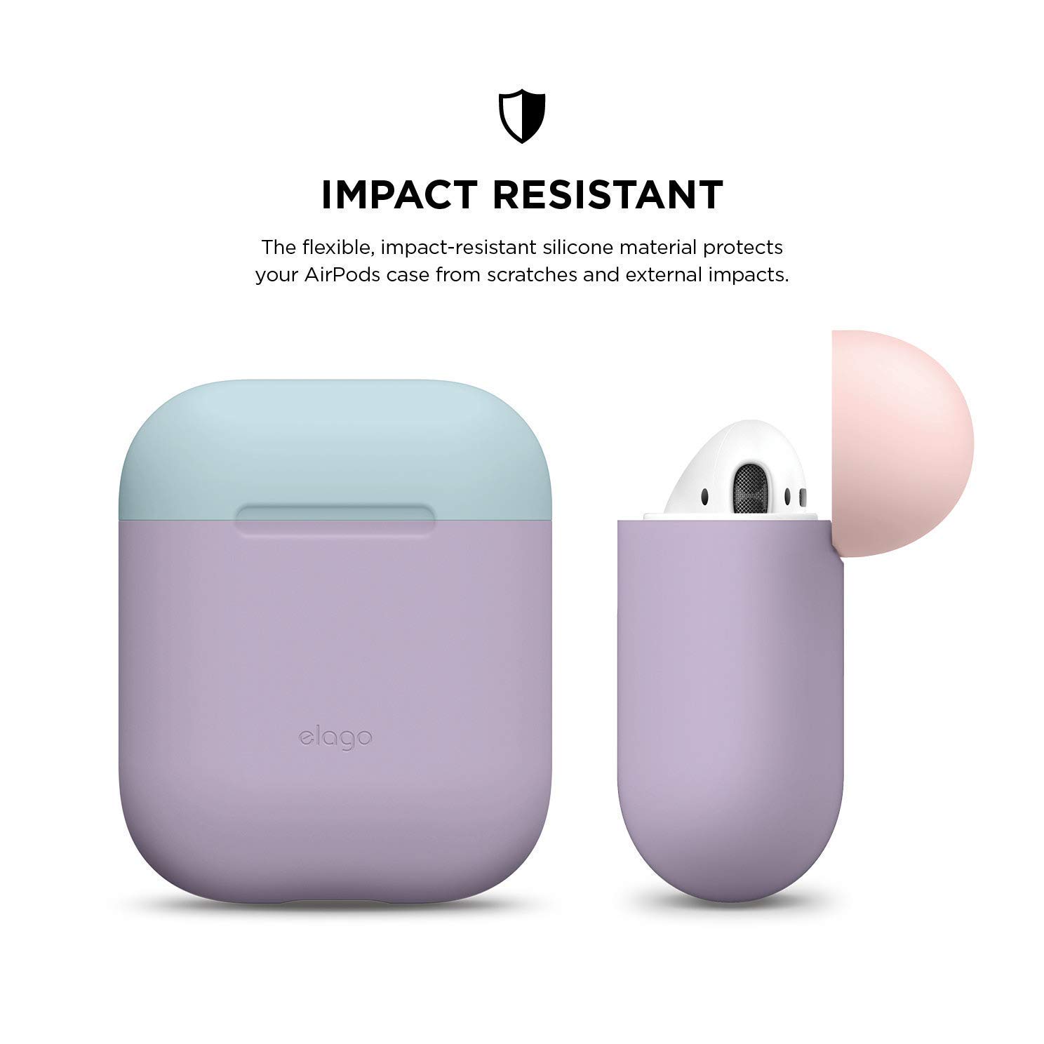 Elettronica - LED anteriore Non Visibile Con Due Cappucci Colorati Diversi  Funziona la Ricarica Wireless Rosa/Bianco, Blu pastello elago Custodia  Doppia Compatibile con Apple AirPods 1 \u0026 2 - urban-earth.co.uk