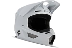 Fox Racing Unisex V1 Core Motocross Dirt Bike Helmet, White, Large